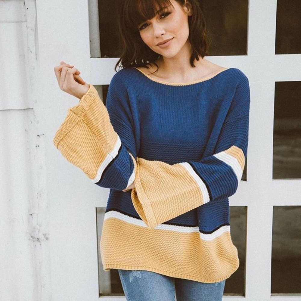 Bell Sleeve Sweater